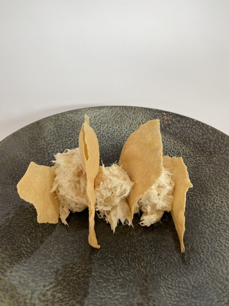 Dish from the Baccalàdivino restaurant