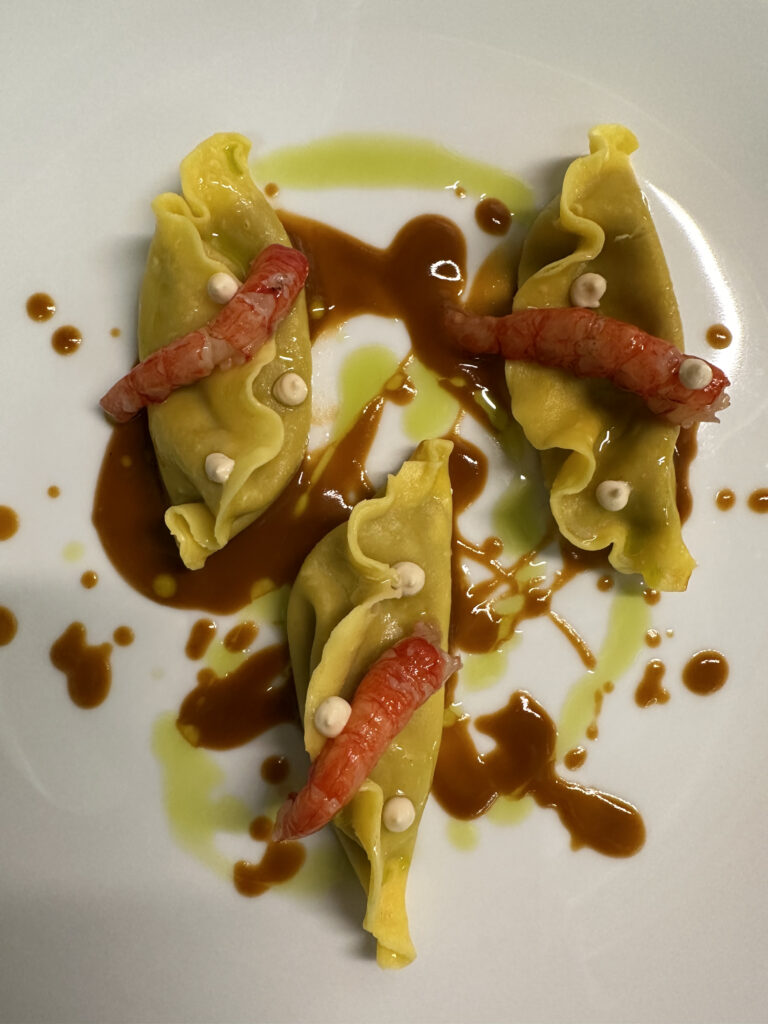 Dish from the Baccalàdivino restaurant