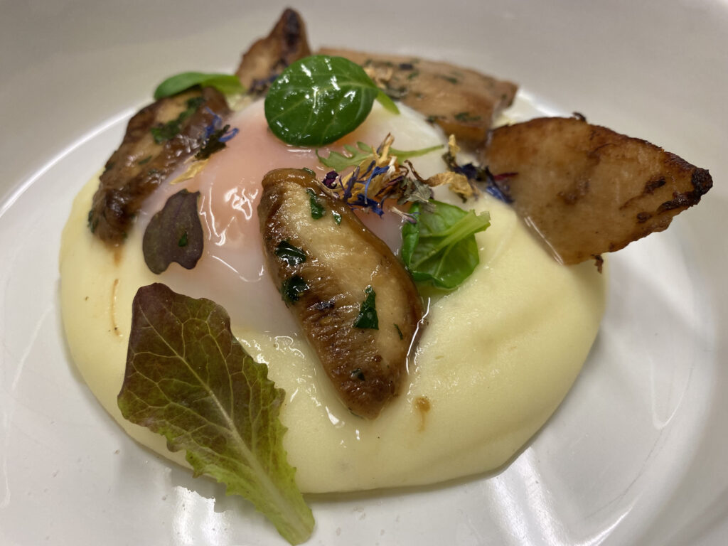 Dish from the Baccalàdivino restaurant