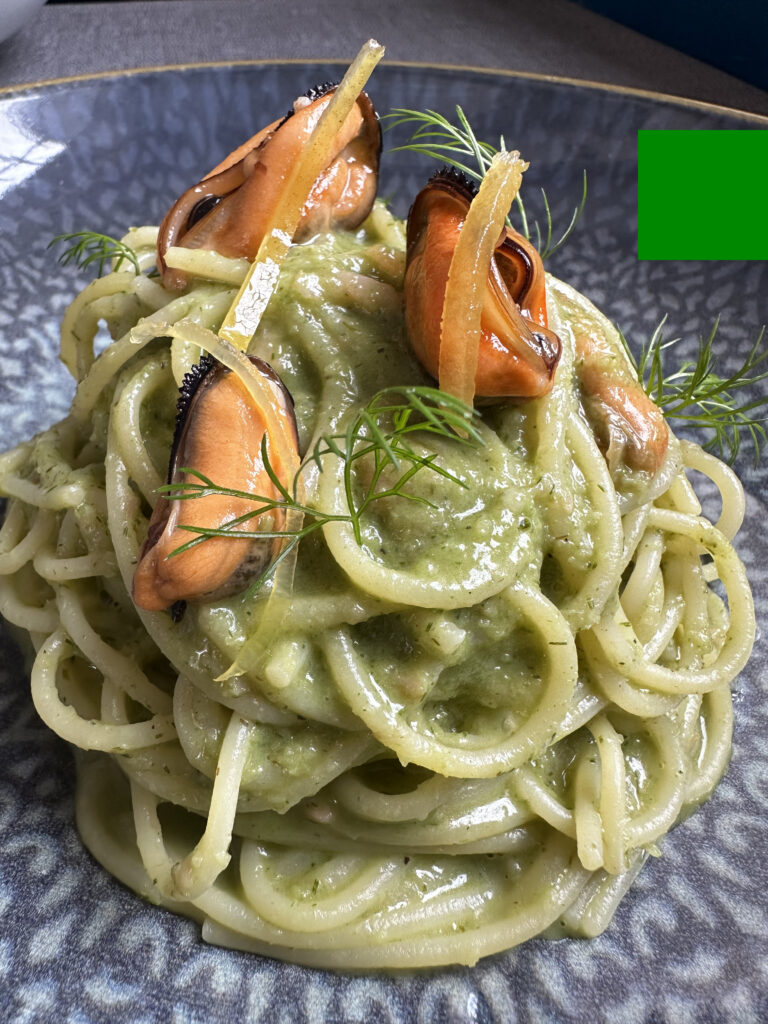 Dish from the Baccalàdivino restaurant